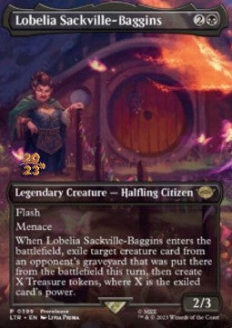 Lobelia Sackville-Baggins (V.2) - The Lord of the Rings: Tales of Middle-earth: Promos (Rare) [PLTR-399]