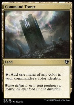 Command Tower - Commander Masters (Common) [CMM-420]