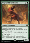 Wayward Swordtooth - Commander Masters (Rare) [CMM-331]