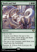 Tooth and Nail - Commander Masters (Rare) [CMM-327]