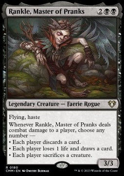Rankle, Master of Pranks - Commander Masters (Rare) [CMM-180]