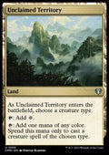 Unclaimed Territory - Commander Masters: Extras (Uncommon) [XCMM-1050]