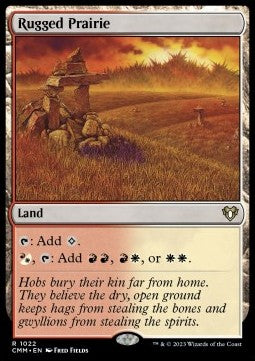 Rugged Prairie - Commander Masters: Extras (Rare) [XCMM-1022]