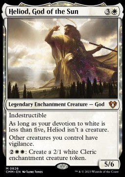 Heliod, God of the Sun - Commander Masters: Extras (Mythic) [XCMM-826]