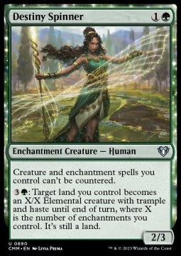 Destiny Spinner - Commander Masters: Extras (Uncommon) [XCMM-890]
