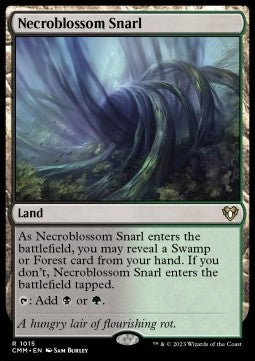 Necroblossom Snarl - Commander Masters: Extras (Rare) [XCMM-1015]