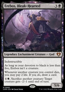 Erebos, Bleak-Hearted - Commander Masters: Extras (Mythic) [XCMM-868]