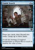 Frantic Search - Commander Masters (Common) [CMM-96]