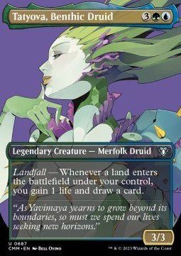 Tatyova, Benthic Druid (V.1) - Commander Masters: Extras (Uncommon) [XCMM-687]