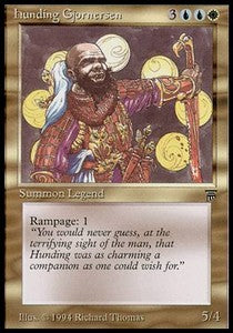 Hunding Gjornersen - Legends (Uncommon)