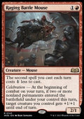 Raging Battle Mouse - Wilds of Eldraine (Rare) [WOE-143]