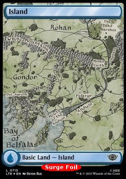 Island (V.1) - The Lord of the Rings: Tales of Middle-earth Holiday Release (Land) [LTRH-715]