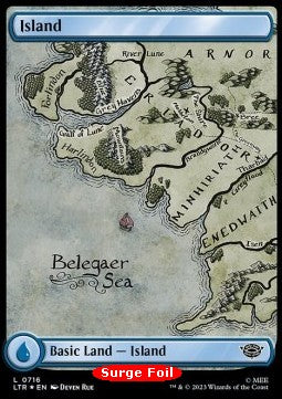 Island (V.2) - The Lord of the Rings: Tales of Middle-earth Holiday Release (Land) [LTRH-716]