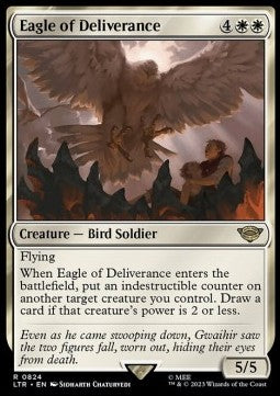 Eagle of Deliverance (V.1) - The Lord of the Rings: Tales of Middle-earth Holiday Release (Rare) [LTRH-824]