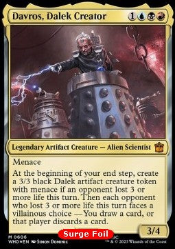 Davros, Dalek Creator (V.3) - Universes Beyond: Doctor Who: Extras (Mythic) [XWHO-606]