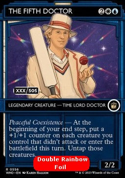 The Fifth Doctor (V.6) - Universes Beyond: Doctor Who: Extras (Rare) [XWHO-556]