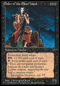 Order of the Ebon Hand (V.2) - Fallen Empires (Common)
