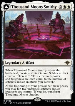 Thousand Moons Smithy // Barracks of the Thousand - The Lost Caverns of Ixalan (Rare) [LCI-39]