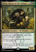Savra, Queen of the Golgari - Ravnica Remastered (Rare) [RVR-218]