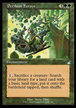 Perilous Forays - Ravnica Remastered: Extras (Uncommon) [XRVR-457]