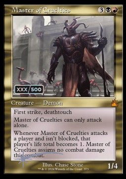 Master of Cruelties (V.2) - Ravnica Remastered: Extras (Mythic) [XRVR-373]