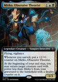 Mirko, Obsessive Theorist (V.1) - Commander: Murders at Karlov Manor: Extras (Mythic) [XMKC-316]