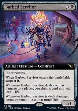 Barbed Servitor - Murders at Karlov Manor: Extras (Rare) [XMKM-398]