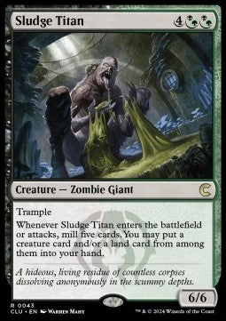 Sludge Titan - Ravnica: Cluedo Edition (Rare) [CLU-43]