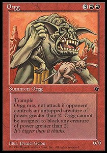 Orgg - Fallen Empires (Rare)
