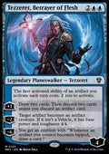 Tezzeret, Betrayer of Flesh - Commander: Murders at Karlov Manor (Mythic) [MKC-120]