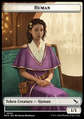 Human Token (W 1/1) // Ogre Token (R 3/3) - Murders at Karlov Manor: Tokens (Token) [TMKM-CT 2/14]
