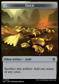 Gold Token // Lightning Rager Token (R 5/1) - Murders at Karlov Manor: Tokens (Token) [TMKM-CT 25/13]