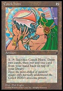 Conch Horn - Fallen Empires (Rare)