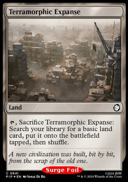 Terramorphic Expanse - Universes Beyond: Fallout: Extras (Common) [XPIP-841]