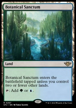 Botanical Sanctum - Outlaws of Thunder Junction (Rare) [OTJ-267]