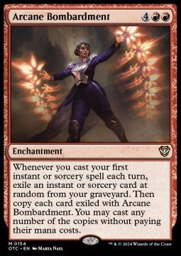 Arcane Bombardment - Commander: Outlaws of Thunder Junction (Mythic) [OTC-154]