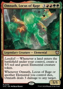 Omnath, Locus of Rage - Commander: Outlaws of Thunder Junction (Mythic) [OTC-236]