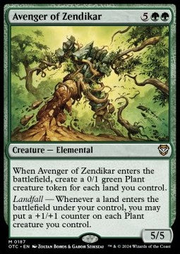 Avenger of Zendikar - Commander: Outlaws of Thunder Junction (Mythic) [OTC-187]