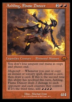 Ashling, Flame Dancer (V.2) - Modern Horizons 3: Extras (Mythic) [XMH3-415]