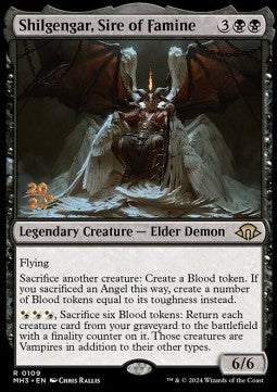 Shilgengar, Sire of Famine - Modern Horizons 3: Promos (Rare) [PMH3-109]