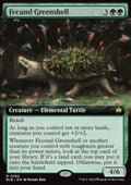 Fecund Greenshell - Bloomburrow: Extras (Rare) [XBLB-362]