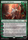 Wrenn and Seven - Commander: Duskmourn: House of Horror (Mythic) [DSC-207]