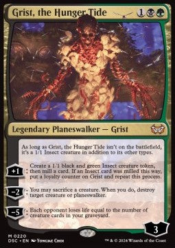 Grist, the Hunger Tide - Commander: Duskmourn: House of Horror (Mythic) [DSC-220]