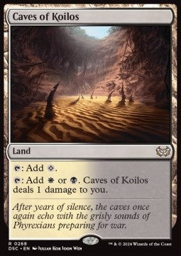 Caves of Koilos - Commander: Duskmourn: House of Horror (Rare) [DSC-268]