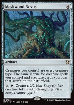 Maskwood Nexus - Commander: Aetherdrift (Rare) [DRC-132]
