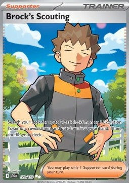 Brock's Scouting - Journey Together (Ultra Rare) [JTG-179]