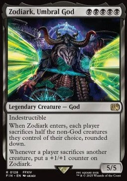 Zodiark, Umbral God - Magic: The Gathering - FINAL FANTASY (Rare) [FIN-128]