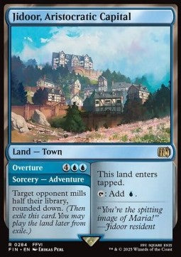 Jidoor, Aristocratic Capital // Overture - Magic: The Gathering - FINAL FANTASY (Rare) [FIN-284]