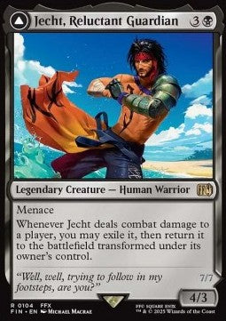 Jecht, Reluctant Guardian // Braska's Final Aeon - FINAL FANTASY (Rare) [FIN-104]