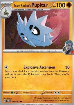Team Rocket's Pupitar - Destined Rivals (Common) [DRI-095]